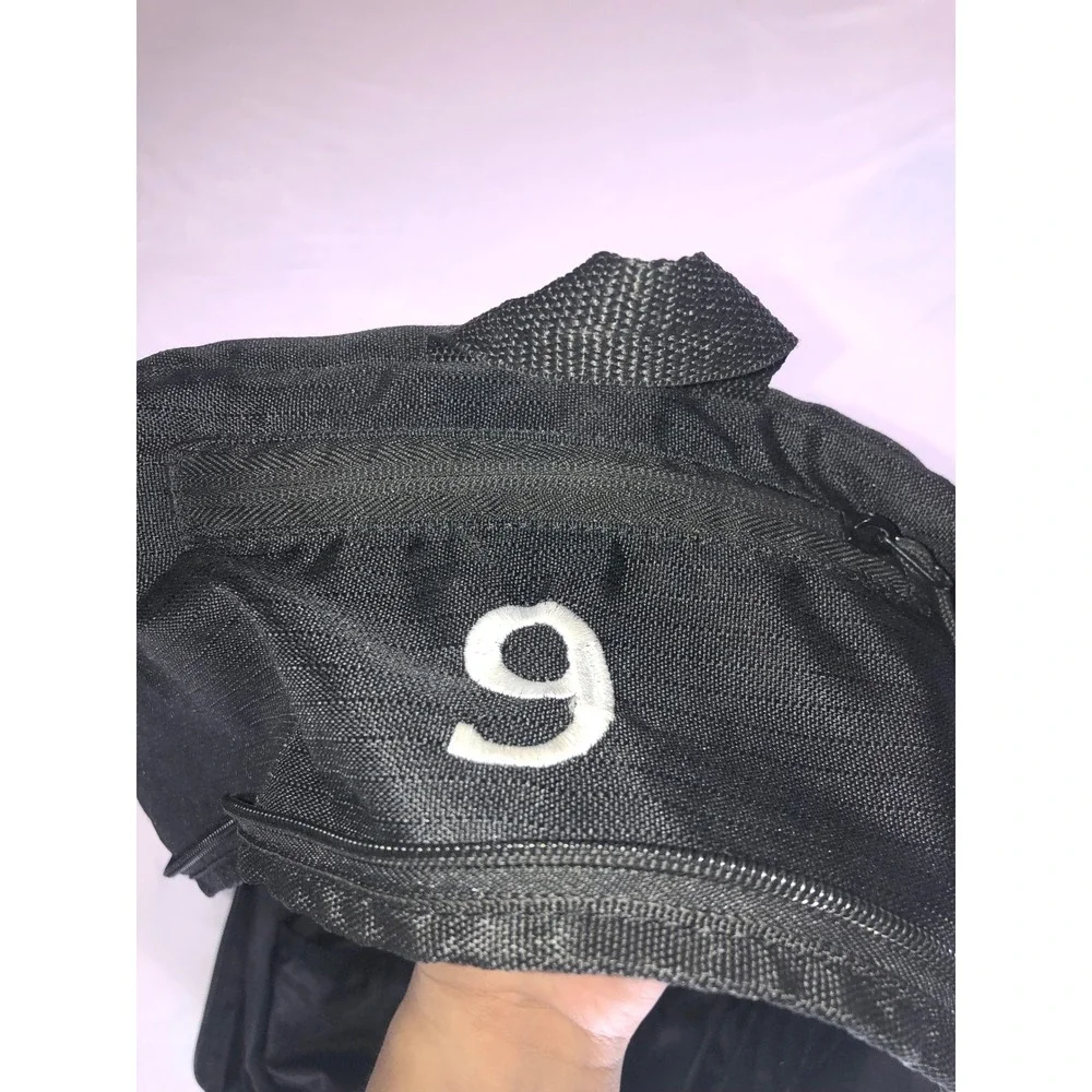 Capelli Sport Soccer Backpack Black Blue Training Bag with Ball Pocket Number 9